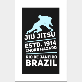 JIU JITSU: Choke Hazard Posters and Art